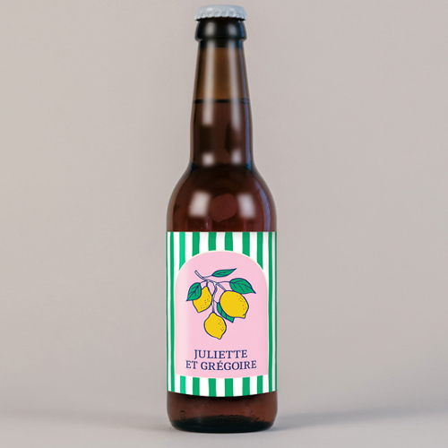 Bière de mariage Zestine à personnaliser