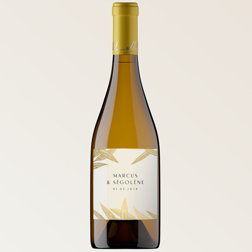 Bouteille de vin de mariage Aldorée à personnaliser