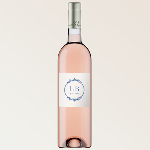 Bouteille de vin de mariage Armand à personnaliser