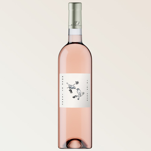 Bouteille de vin de mariage Birds à personnaliser