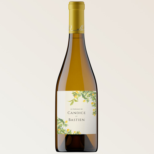 Bouteille de vin de mariage Limonier à personnaliser