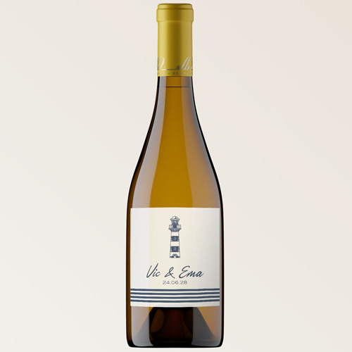 Bouteille de vin de mariage Marinel à personnaliser