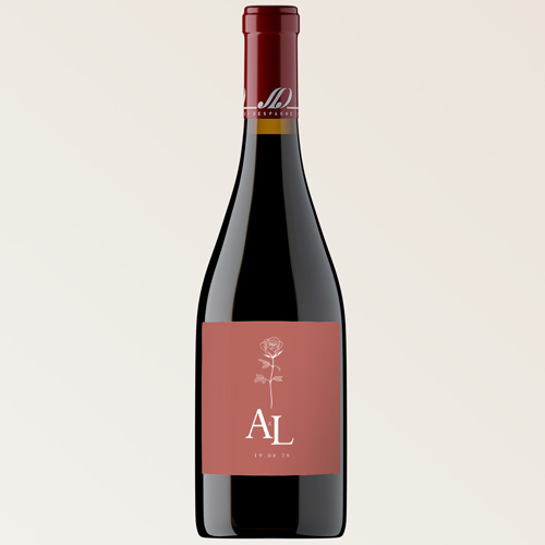 Bouteille de vin de mariage Rosétal à personnaliser