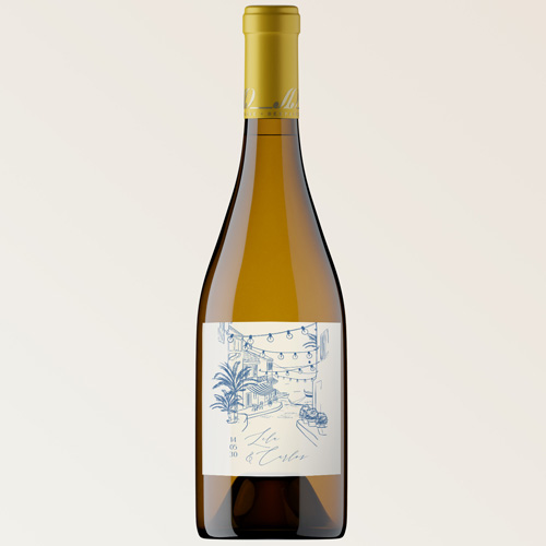 Bouteille de vin de mariage Solenza à personnaliser
