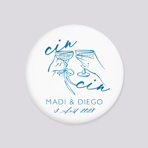 Décapsuleur de mariage Cincin à personnaliser