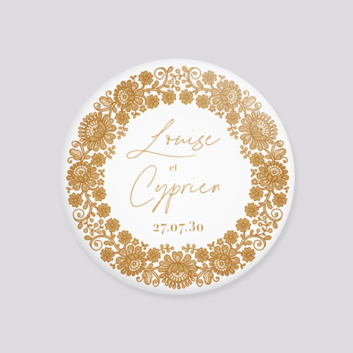 Décapsuleur de mariage Clovelly à personnaliser