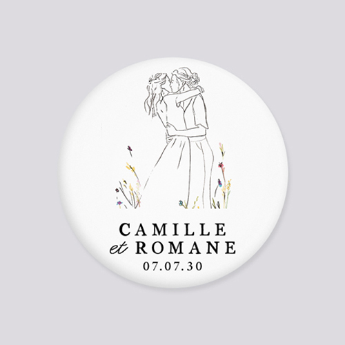 Décapsuleur de mariage Ôde Femmes à personnaliser