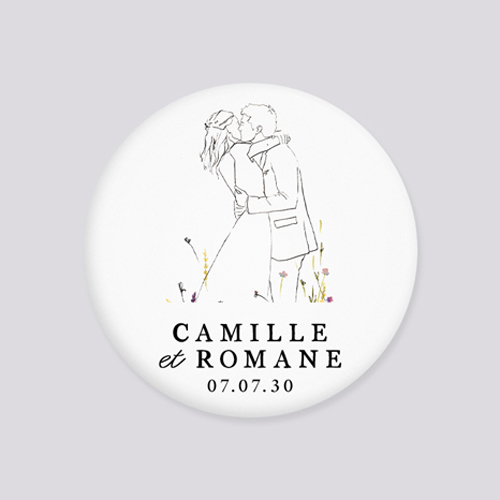 Décapsuleur de mariage Ôde à personnaliser