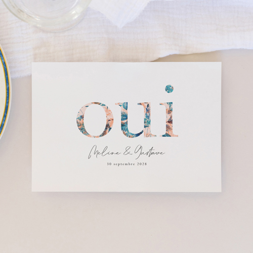 Faire-part de mariage Belaria à personnaliser