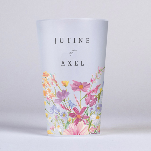 Gobelet :univers de mariage Jubile à personnaliser