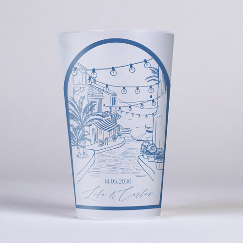 Gobelet :univers de mariage Solenza à personnaliser