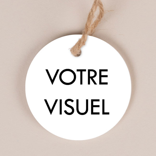 Etiquette ronde de mariage Sur mesure à personnaliser