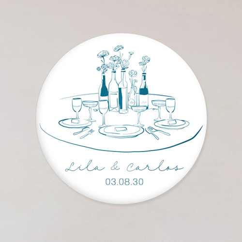 Magnet de mariage Constance à personnaliser