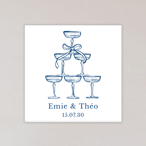 Magnet de mariage Cristel à personnaliser