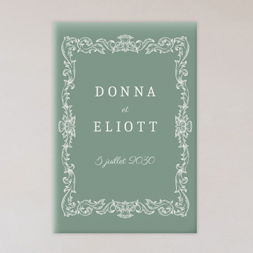 Magnet de mariage Leonor à personnaliser