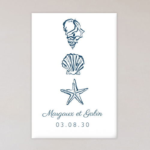 Magnet de mariage Paloma à personnaliser