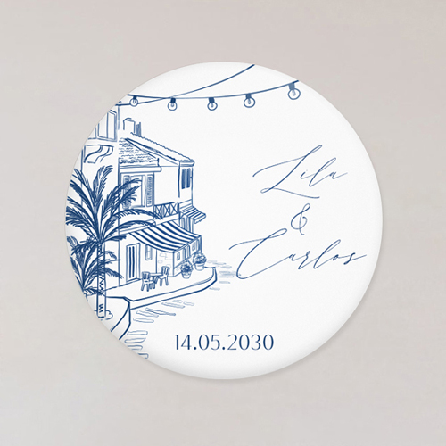 Magnet de mariage Solenza à personnaliser