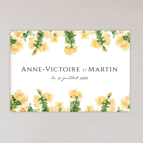 Magnet de mariage Solstice à personnaliser