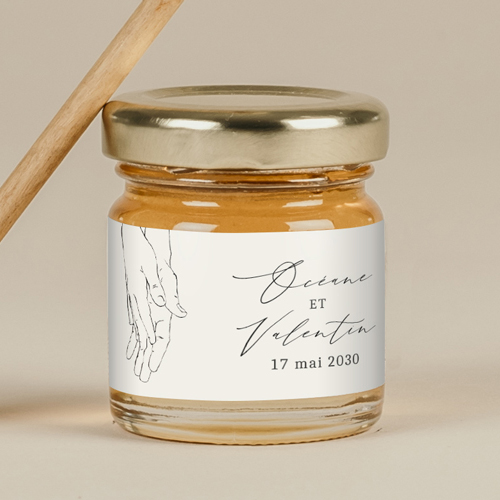 Miel de mariage Alliance à personnaliser