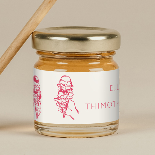 Miel de mariage Gelati à personnaliser