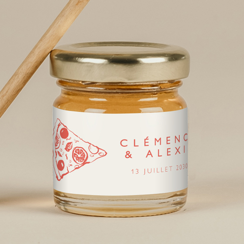 Miel de mariage Margherita à personnaliser