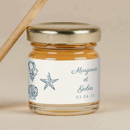 Miel de mariage Paloma à personnaliser