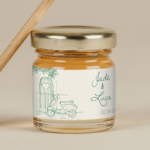 Miel de mariage Stella à personnaliser