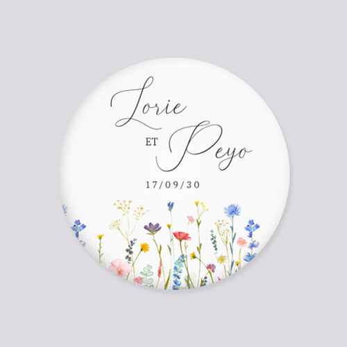 Miroir de mariage Lisière à personnaliser