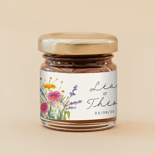 Pâte à tartiner de mariage Bucolique à personnaliser