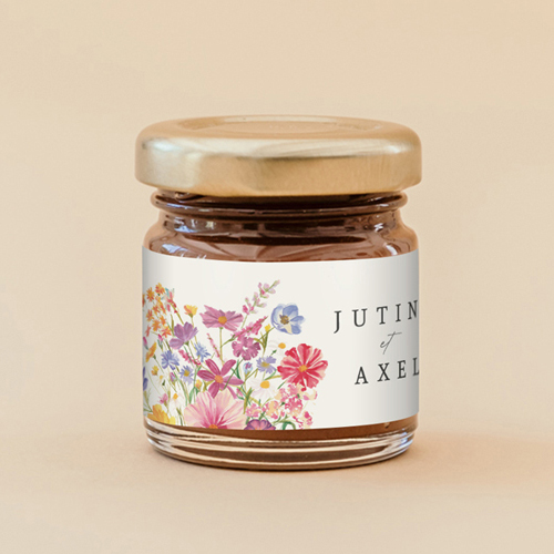 Pâte à tartiner de mariage Jubile à personnaliser