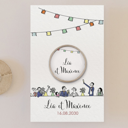 Pin's :univers de mariage Banquet de mariage à personnaliser