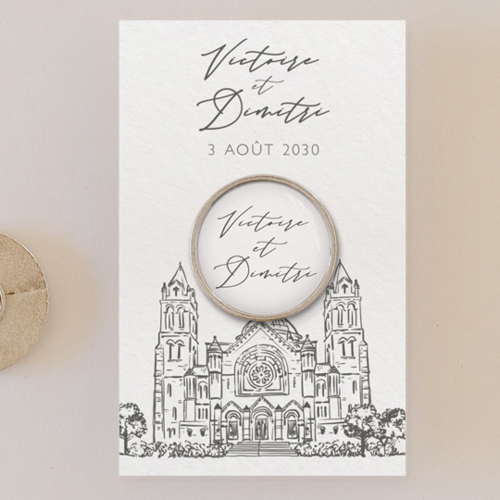 Pin's :univers de mariage Basilia à personnaliser