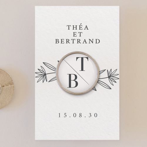 Pin's :univers de mariage Blason à personnaliser