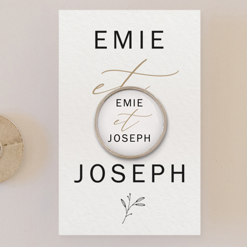 Pin's :univers de mariage Brooklyn à personnaliser