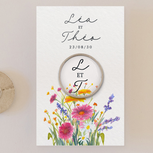 Pin's :univers de mariage Bucolique à personnaliser