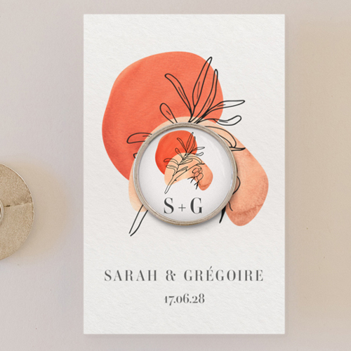 Pin's :univers de mariage Camélis à personnaliser