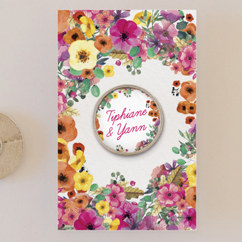 Pin's :univers de mariage Champêtre à personnaliser