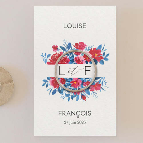 Pin's :univers de mariage Charlotte à personnaliser