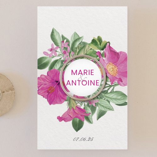 Pin's :univers de mariage Floral à personnaliser
