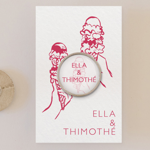 Pin's :univers de mariage Gelati à personnaliser