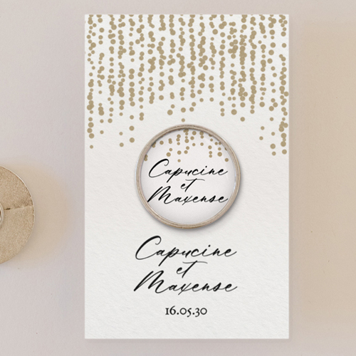 Pin's :univers de mariage Glitter à personnaliser