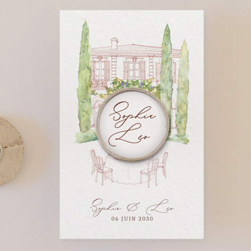 Pin's :univers de mariage La Bâtisse à personnaliser