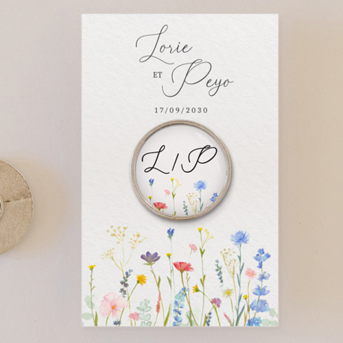 Pin's :univers de mariage Lisière à personnaliser