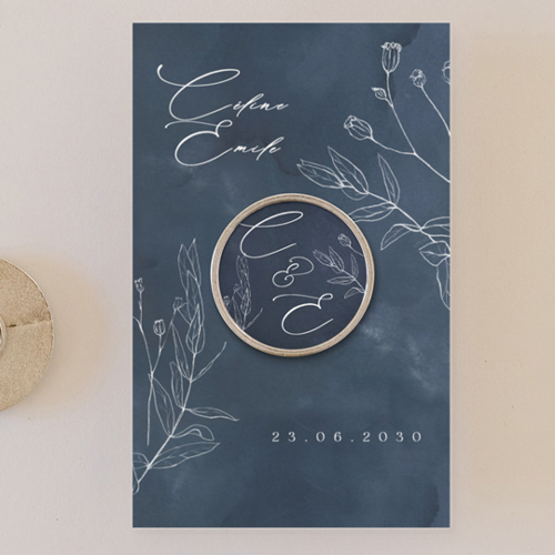 Pin's :univers de mariage Navy à personnaliser