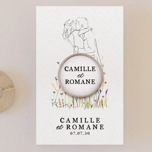 Pin's :univers de mariage Ôde à personnaliser