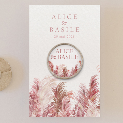 Pin's :univers de mariage Pampinia à personnaliser