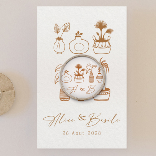 Pin's :univers de mariage Sérénie à personnaliser