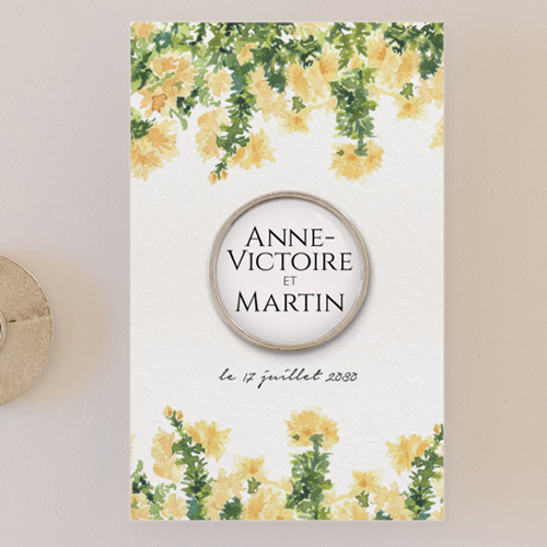 Pin's :univers de mariage Solstice à personnaliser