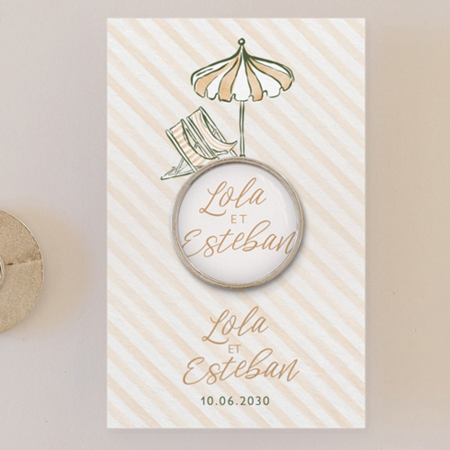 Pin's :univers de mariage Transat à personnaliser