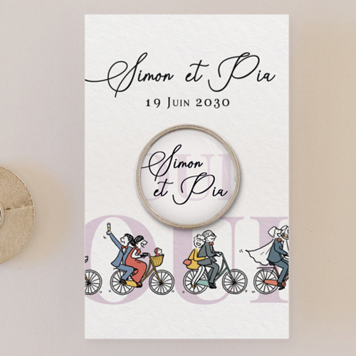 Pin's :univers de mariage Vélos à personnaliser